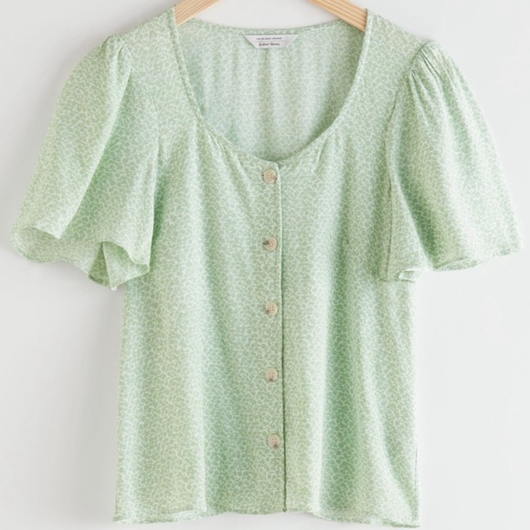 & Other Stories Tops - & Other Stories Peasant Blouse